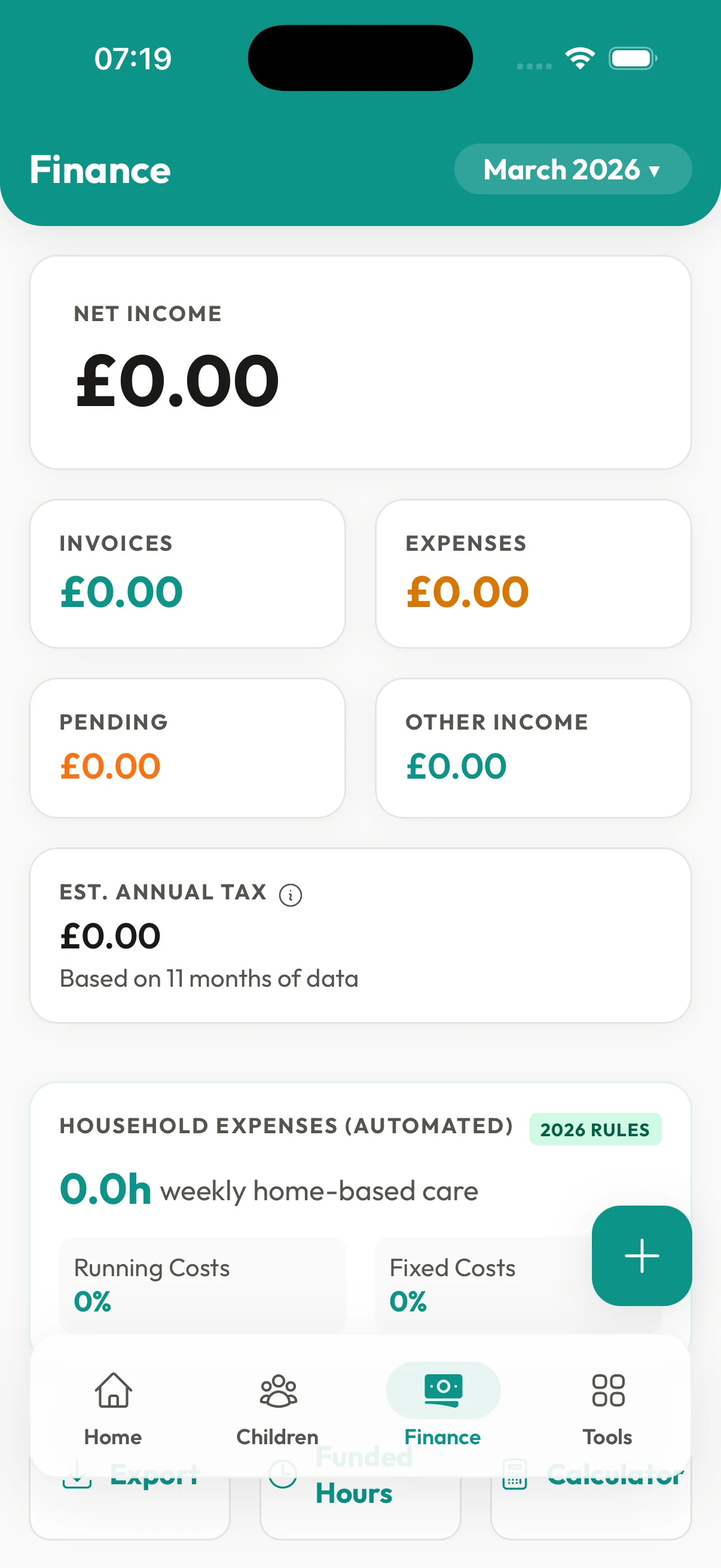 Finance Dashboard Overview