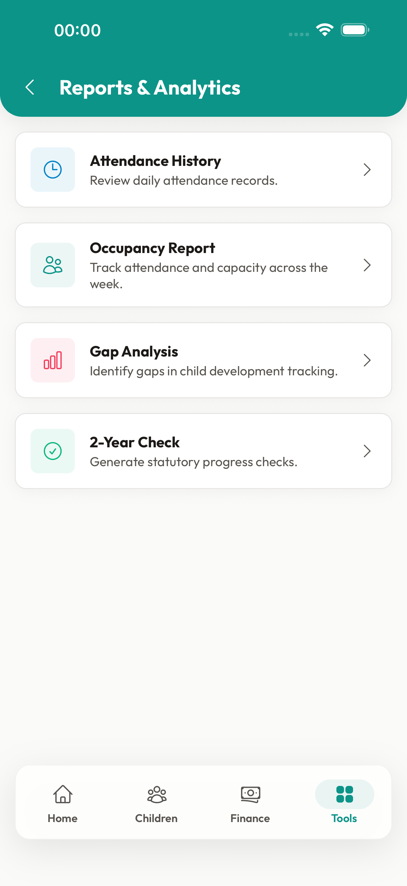 Occupancy Report